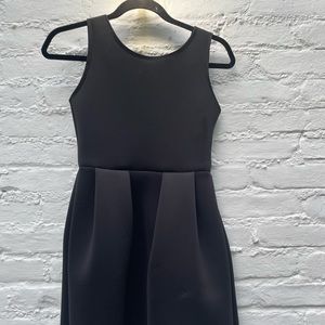 Cheryl kids puffy black mini dress